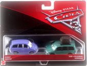 Zestaw Cars 3 Dwupak Minny Van Die-Cast Vehicle Mattel DXV99/DXW06