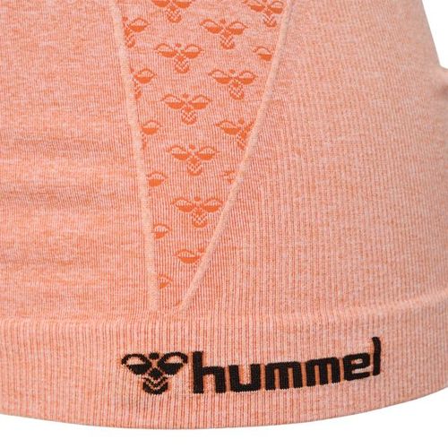 HUMMEL BEZSZWOWY POMARAŃCZOWY TOP BEZ RĘKAWÓW LOGO IEU HMR__M na Arena.pl