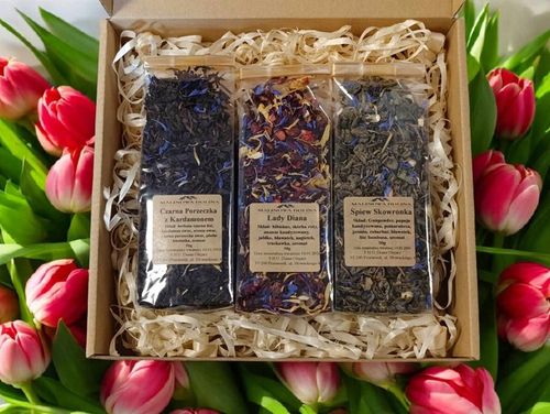 Zestaw Prezentowy 3 Herbat Owocowa Zielona Urodziny Dla Nauczyciela Imienin na Arena.pl