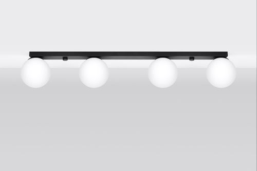 Plafon listwa Yoli SL.1154 Sollux balls do kuchni biały czarny na Arena.pl