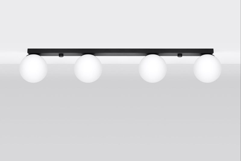 Plafon listwa Yoli SL.1154 Sollux balls do kuchni biały czarny zdjęcie 3