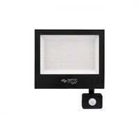 NAŚWIETLACZ LED TIGA2 100W CZARNY IP65 4500K Z CZUJNIKIEM RUCHU