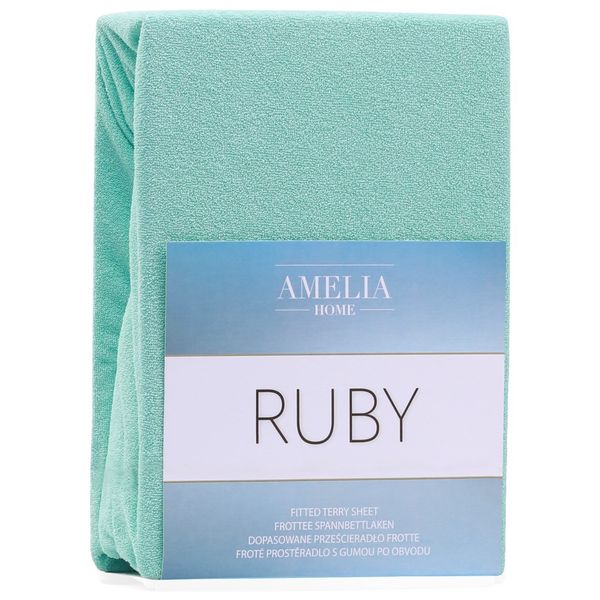 Prześcierdło Frotte AmeliaHome RUBY PEPPERMINT54 220-240x220+30 zdjęcie 1
