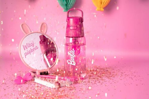 Butelka filtr filtrująca Dafi Solid 0,5 l BARBIE różowy z długopis GRATIS na Arena.pl