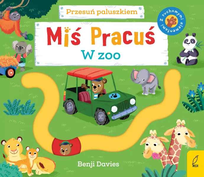 Miś Pracuś. Przesuń paluszkiem. W zoo zdjęcie 1