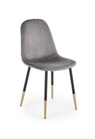 K379 KRZESŁO DO JADALNI CIEMNY POPIEL