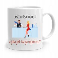 Kubek Prezent Dla Barmana Barmanki Jestem Barmanem Z Nadrukiem Ze Zdjęciem