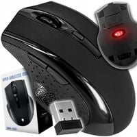 Cicha mysz myszka bezprzewodowa RENEW FORCE optyczna 6 przycisków DPI 1600