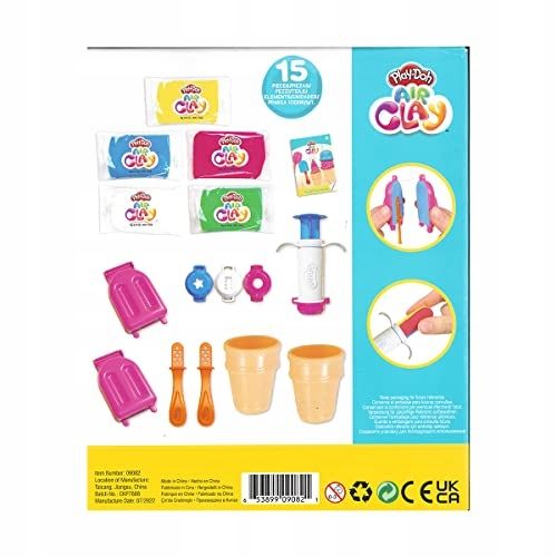 PLAY DOH Air Clay Ice Cream Creations lody zabawka kreatywna na Arena.pl