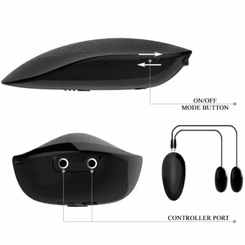 crazy bull model 8 - popiersie intymne z funkcją wibracji, skora premium na Arena.pl