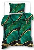 Pościel Marmur 140X200 Emerald Green 2217