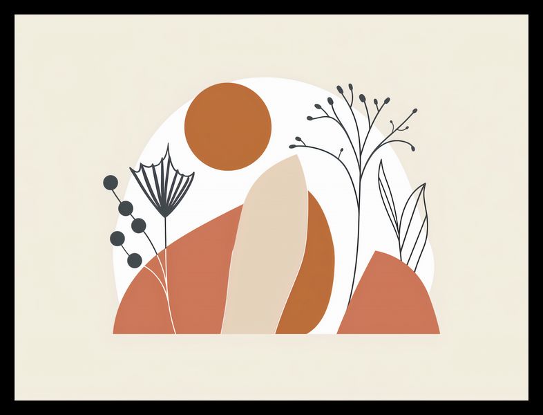 Plakat 40x30cm Organiczny Splot zdjęcie 2