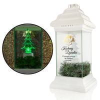 DUŻY ZNICZ XXL NADRUK + DEDYKACJA dla BABCI DZIADKA na Boże Narodzenie