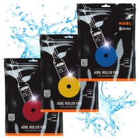 ADBL Roller PAD 75mm Zestaw 3x Gąbka Polerska DA: Twarda, Średnia,