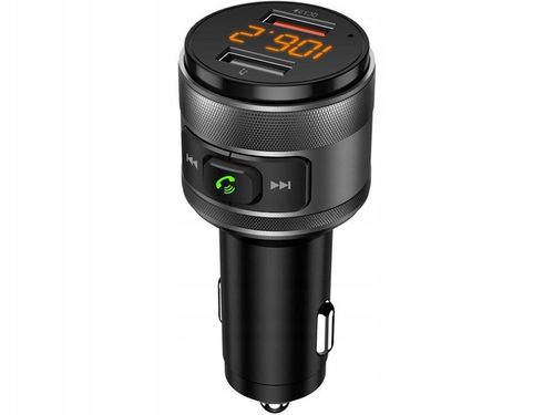 Transmiter samochodowy C57 Bluetooth FM szybkie ładowanie QC 3.0 61B239 na Arena.pl