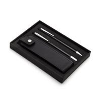 Zestaw piśmienniczy KEMER Curitiba Czarny / Niebieski