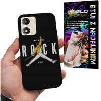 ETUI CASE DO MOTOROLA MOTO E13 - ROCK KAPELE WZORY FAN POKROWEIC PLECKI