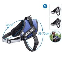 Uprząż dla psa M wytrzymałe komfortowe szelki obwód klatki 55-72 cm