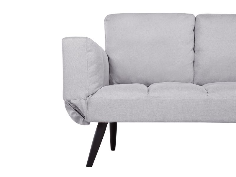 Sofa rozkładana jasnoszara BREKKE zdjęcie 6