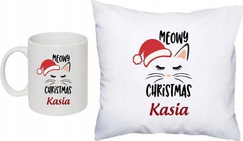 PODUSZKA+KUBEK zestaw prezent Święta Mikołajki na Arena.pl
