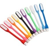 Lampka silikonowa USB ruchoma funkcyjna do laptopa LED mocna elastyczna