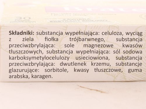 Bratek zioła w tabletkach - Colfarm - 30 tabletek na Arena.pl