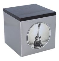 Urna z gitarą Gibson Les Paul Tabliczka / Nie