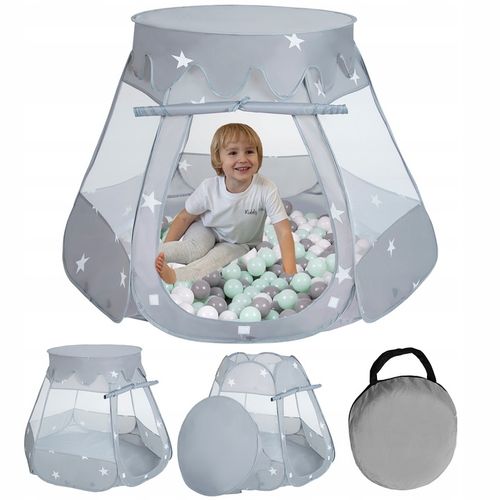 NAMIOT SUCHY BASEN ZAMEK z piłkami kulki 100 szt na Arena.pl