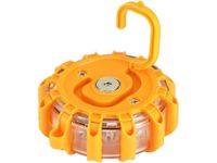 LAMPA LED AUTO OSTRZEWACZA 360 BŁYSKOWA KOGUT FLARA AKU MAGNES