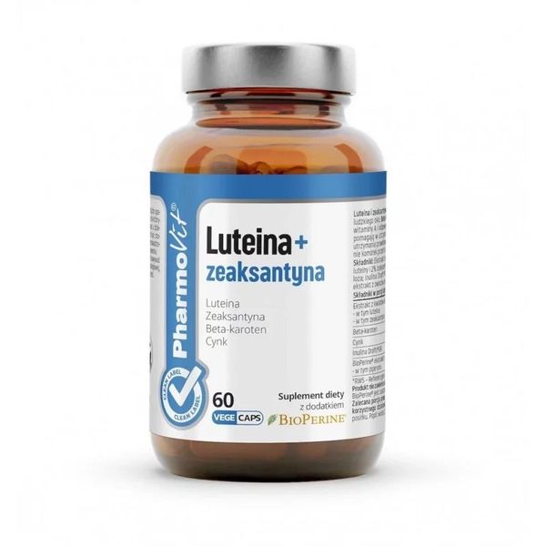 Pharmovit Luteina + zeaksatnyna 60 kaps. zdjęcie 1