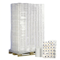 Papier toaletowy 2112 rolek Biały 2 Warstwowy Miśki Paleta 66x32 rolki