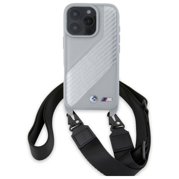 Etui BMW do iPhone 16 Pro 6.3"", Szary zdjęcie 2
