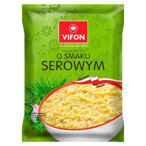 Vifon Zupa błyskawiczna o smaku serowym 65 g na Arena.pl