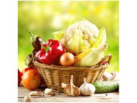 50X50CM WARZYWA ORGANICZNE OBRAZ