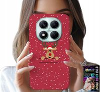 ETUI DO XIAOMI NOTE 14 PRO+ 5G - ŚWIĄTECZNY RENIFER MIKOŁAJ ŚWIĘTA +SZKŁO