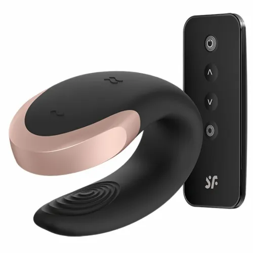 Wibrator dla par - Satisfyer Double Love Black na Arena.pl