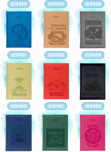 KALENDARZ A5 2026 dzienny KSIĄŻKOWY z grawerem DLA BALETNICY + IMIĘ na Arena.pl