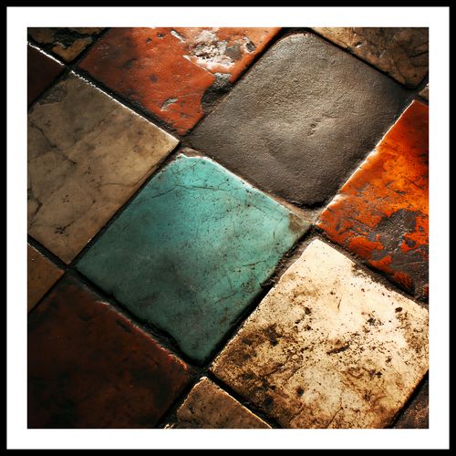 Plakat 60x60cm Ceramiczna Kompozycja na Arena.pl