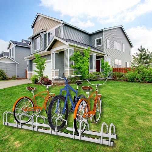 STOJAK NA 3 ROWERY Rowerowy Rower Parking na 3 Stanowiska Uchwyt Ocynk na Arena.pl