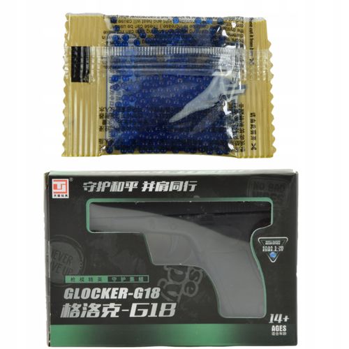 MINI PISTOLET KARABIN NA KULKI ŻELOWE GLOCKER-G18 na Arena.pl