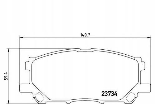 KLOCKI HAM LEXUS RX300 BREMBO na Arena.pl