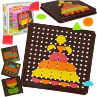 KREATYWNA LOGICZNA UKŁADANKA PUZZLE  KSZTAŁTY