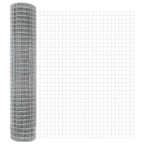 Ogrodzenie z słupkami Srebrny 1.5 x 10 m Stal na Arena.pl