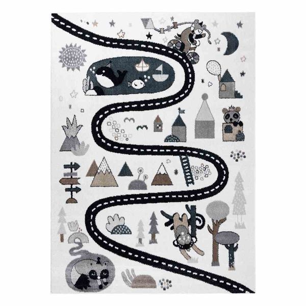 RUG/LU/BEO/ROUTE/CREAM/160x220 zdjęcie 1