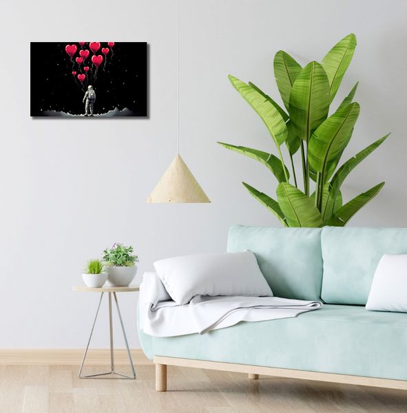 Obraz 50x30cm Astronauta Własnych Celi zdjęcie 2