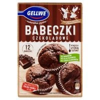 Gellwe Babeczki czekoladowe mieszanka do wypieku 300 g