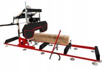 Trak tartak piła taśmowa taśmowy elektryczny 7,5kW 790mm osłona taśmy drewn