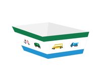 Pudełka na chipsy Samochodziki, 4 szt.