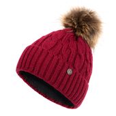 Czapka damska z pomponem H18527_087 HEYO