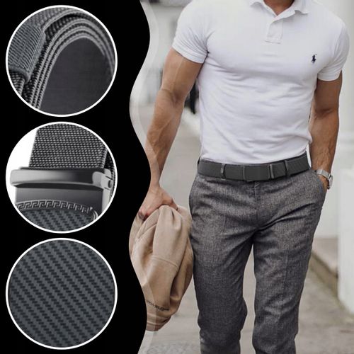 Parciany Pas Elastyczny Taktyczny Pasek Elegancki Klamra Automatyczna na Arena.pl